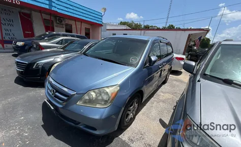 2007 Honda Odyssey Ex from USA, damaged, VIN 5FNRL38457B052131